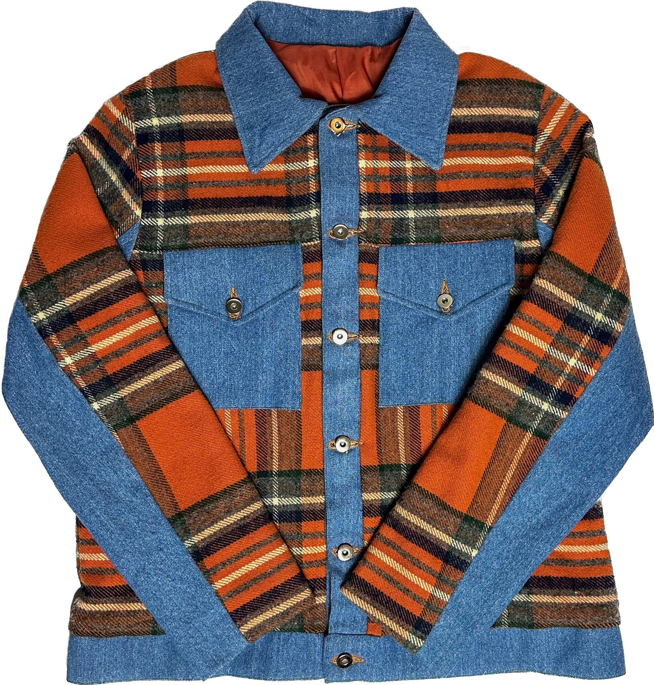 Tartan trucker jacket orders